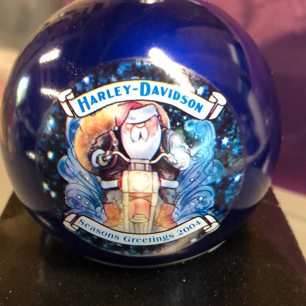 Harley Davidson 2004 Christmas bulb